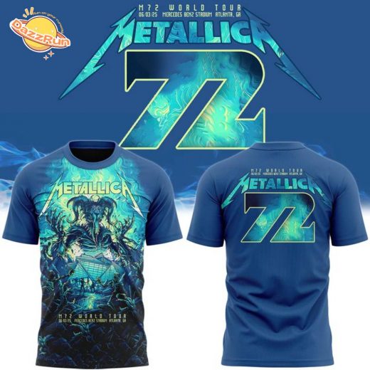 Metallica M72 Tour at Mercedes-Benz Stadium T-shirt
