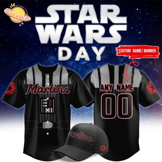 Miami Marlins x 2025 Star Wars Night Limited Jersey