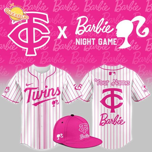 Minnesota Twins Barbie Night Game Custom Jersey