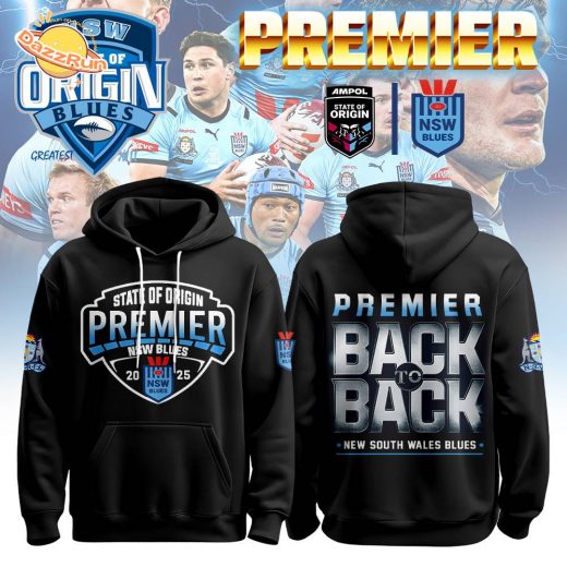 New South Wales Blues 2025 Primers Rugby New Hoodie Limited Edition