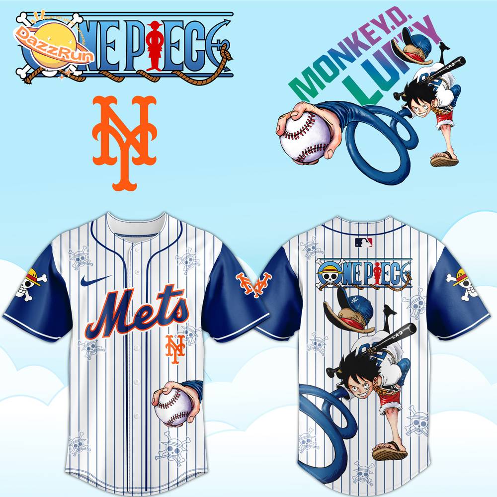 New York Mets x ONE PIECE Limited Jersey 2025 New York Mets x ONE PIECE Limited Jersey 2025