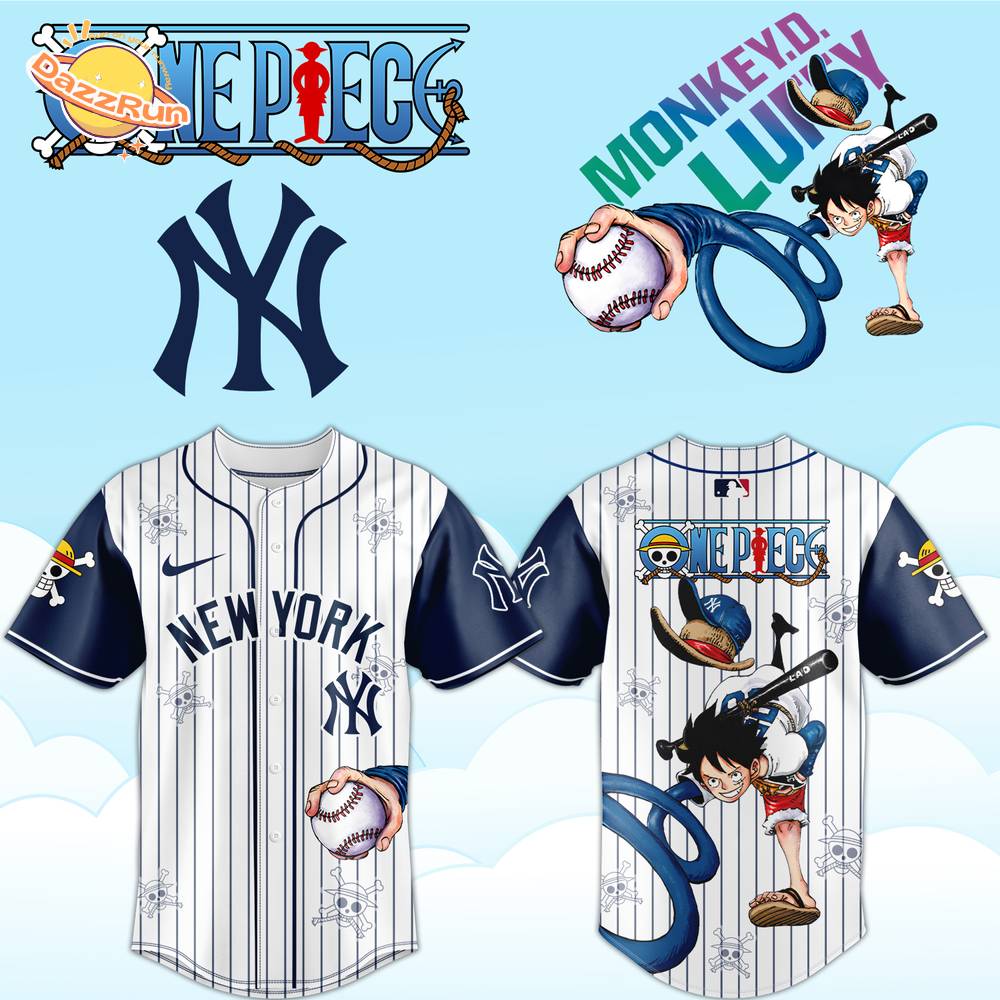 ONE PIECE x New York Yankees Limited Jersey 2025 ONE PIECE x New York Yankees Limited Jersey 2025