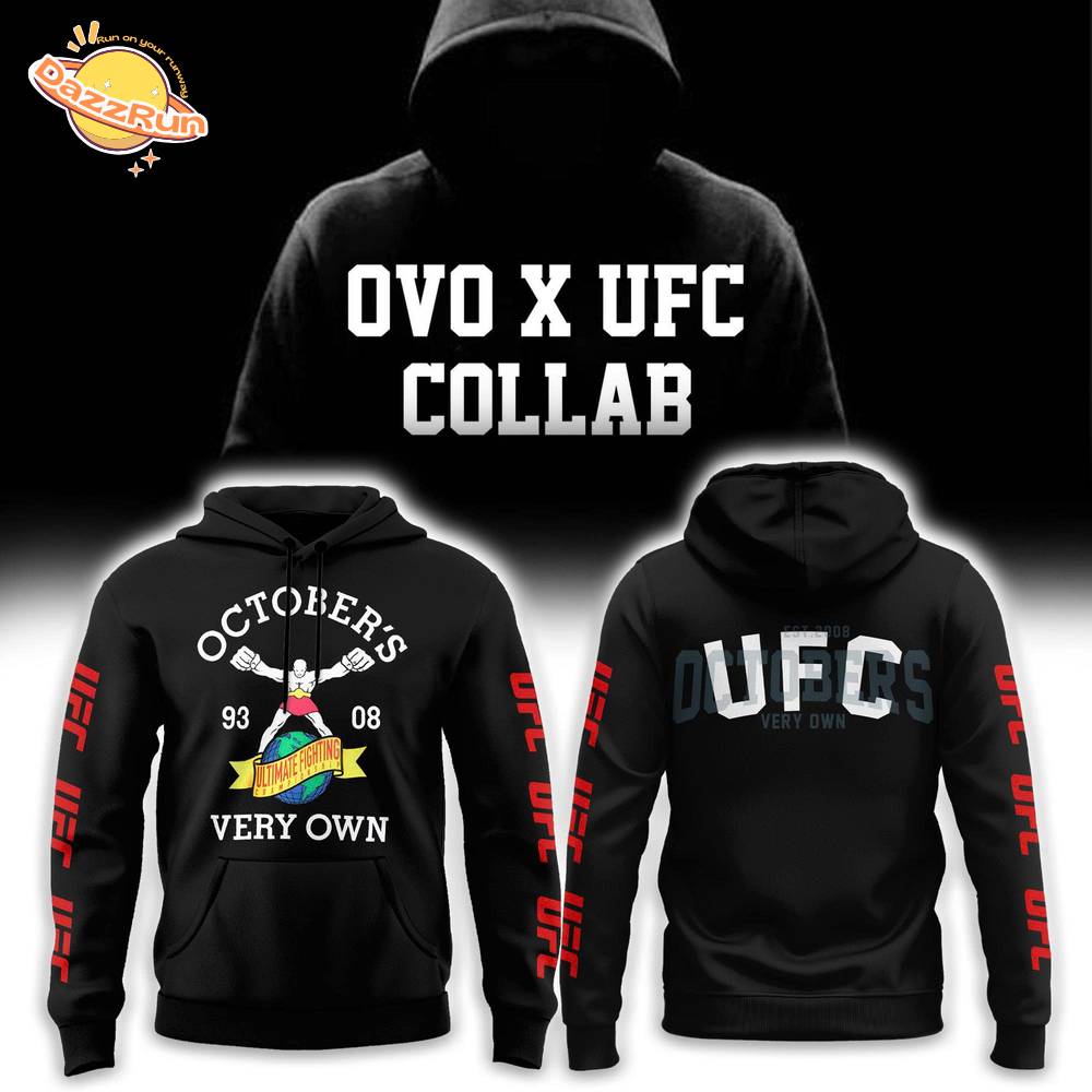 OVO x UFC Collab Hoodie OVO x UFC Collab Hoodie