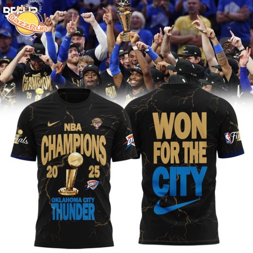 Oklahoma City Thunder 2025 NBA Champions Shirt
