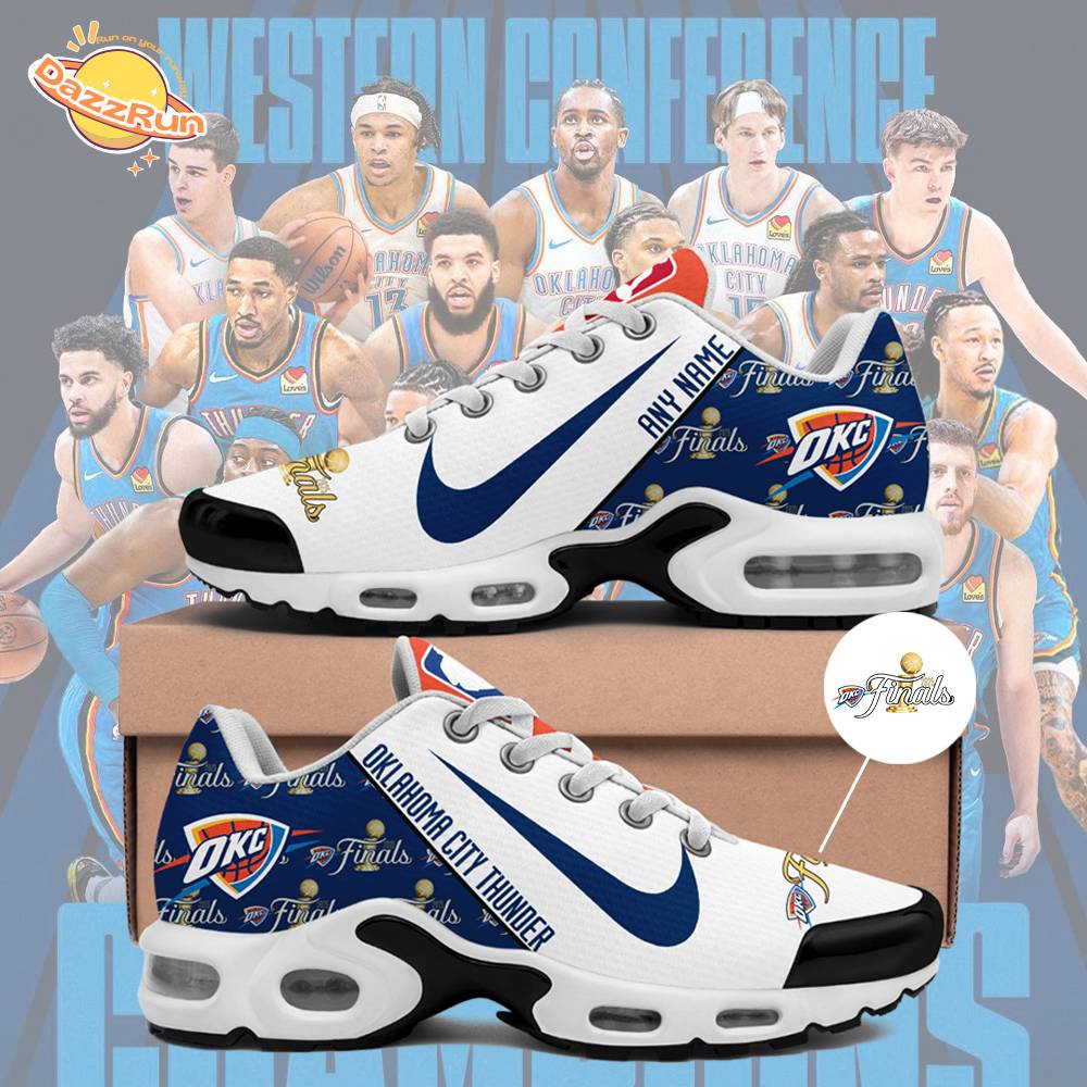 Oklahoma City Thunder Limited Edition 2025 Air Max Shoes Custom Name Oklahoma City Thunder Limited Edition 2025 Air Max Shoes Custom Name