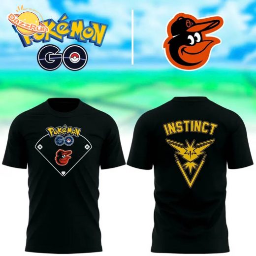 Orioles x Pokémon Go Team Instinct T-shirt – Special Edition