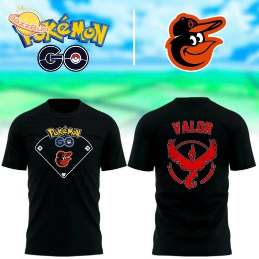 Orioles x Pokémon Go Team Valor T-shirt – Special Edition