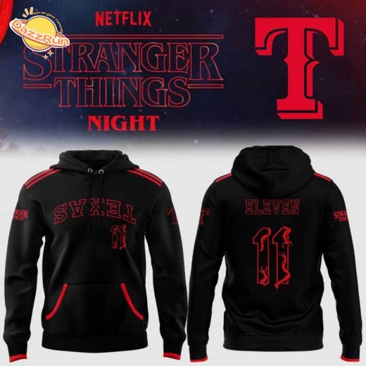 Rangers Stranger Things Night Hoodie – Limited Edition