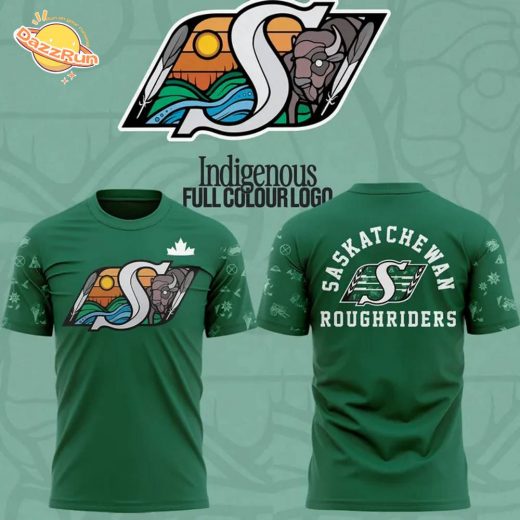 Saskatchewan Roughriders 2025 Indigenous Heritage T-shirt