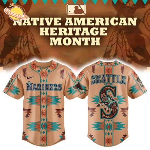 Seattle Mariners x Native American Heritage 2025 Baseball Jersey