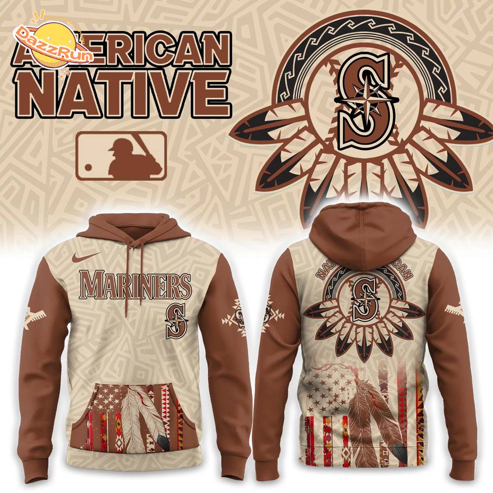 Seattle Mariners x Native American Heritage 2025 Hoodie Combo Seattle Mariners x Native American Heritage 2025 Hoodie Combo