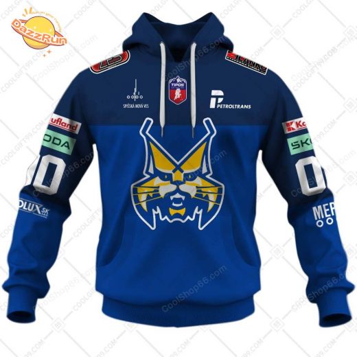 Slovak Extraliga HK Spisska Nova Ves Jersey Style Hoodie