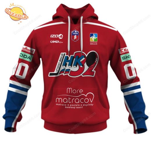 Slovak Extraliga MHK 32 Liptovsky Mikulas Jersey Style Hoodie