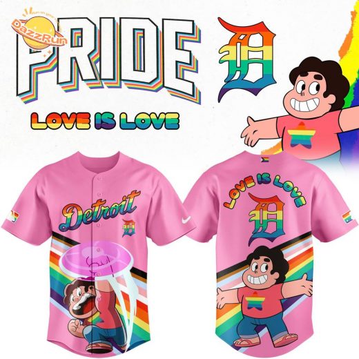 Special 2025 Pride x Steven Universe Detroit Tigers Jersey