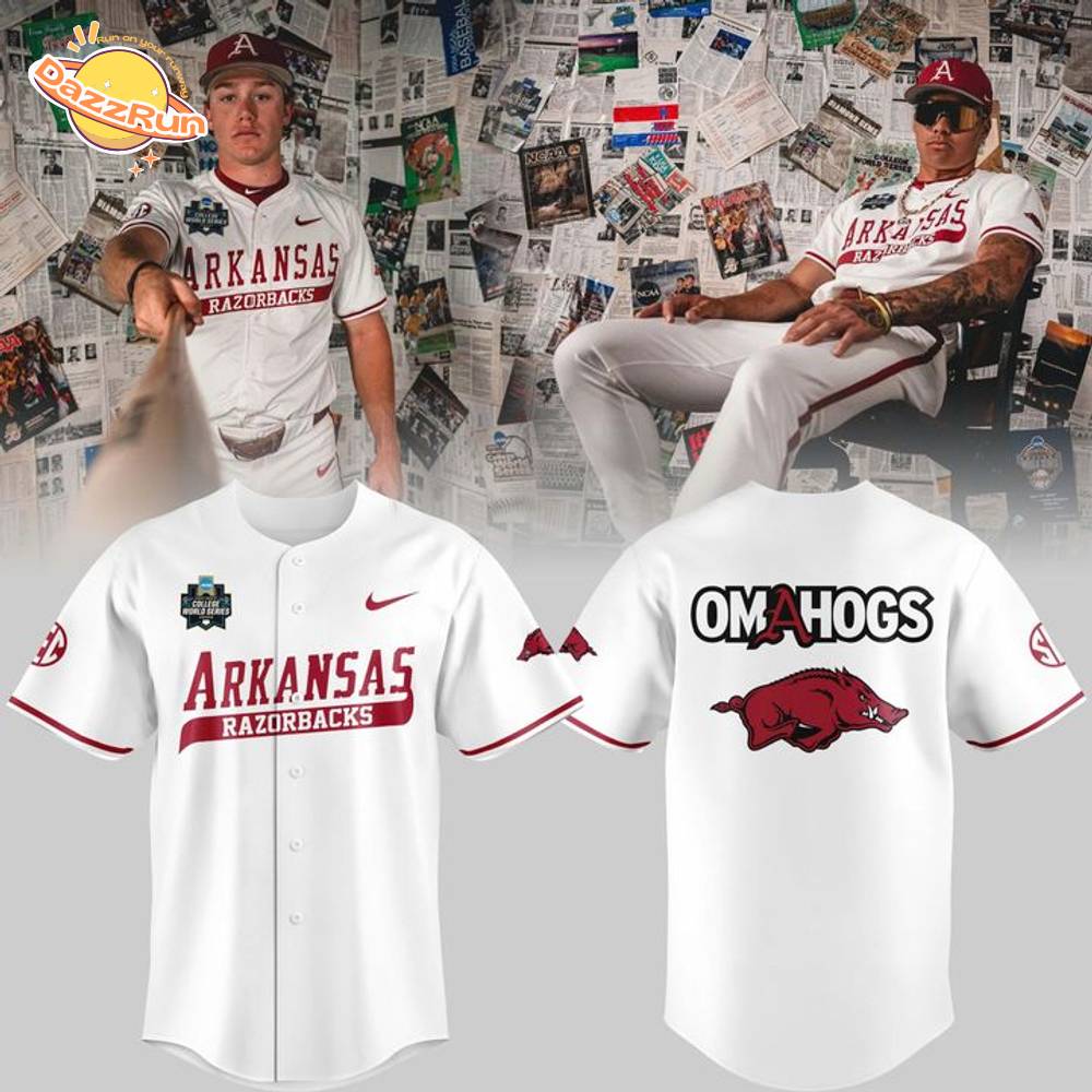 Special New Men's College World Series Omahogs Baseball Jersey Special New Men's College World Series Omahogs Baseball Jersey