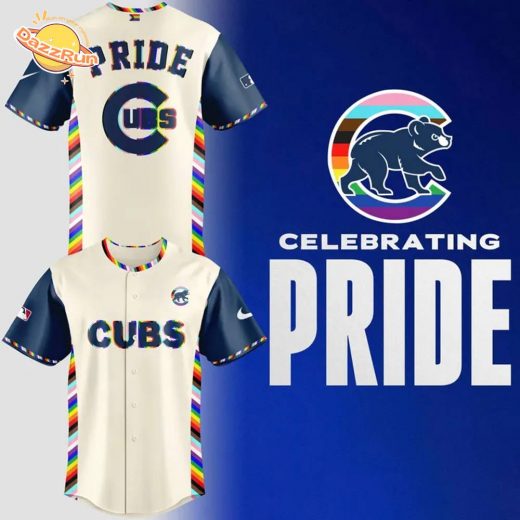 Special New Pride Chicago Cubs Logo Jersey
