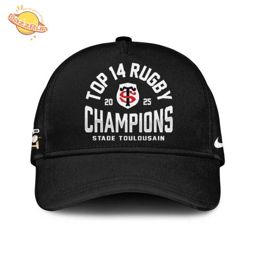 Stade Toulousain Champions 2025 Back to back to back tshirt