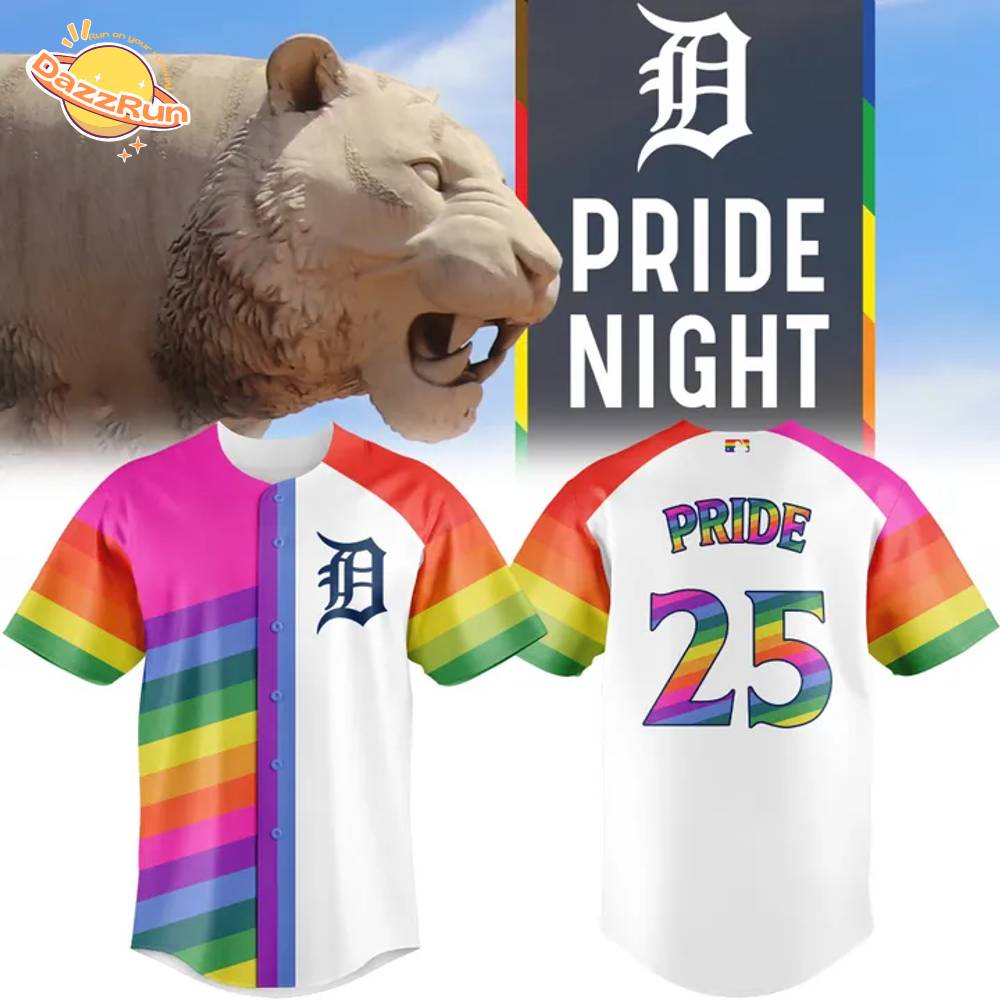 Tigers Pride Night Jersey - Limited Edition Tigers Pride Night Jersey - Limited Edition