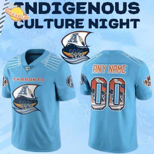 Toronto Argonauts 2025 National Indigenous History Month Football Jersey