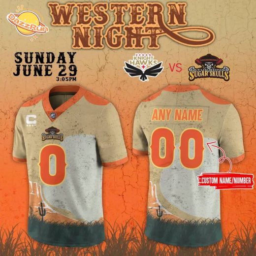 Tucson Sugar Skulls x 2025 Western Night Jerseys