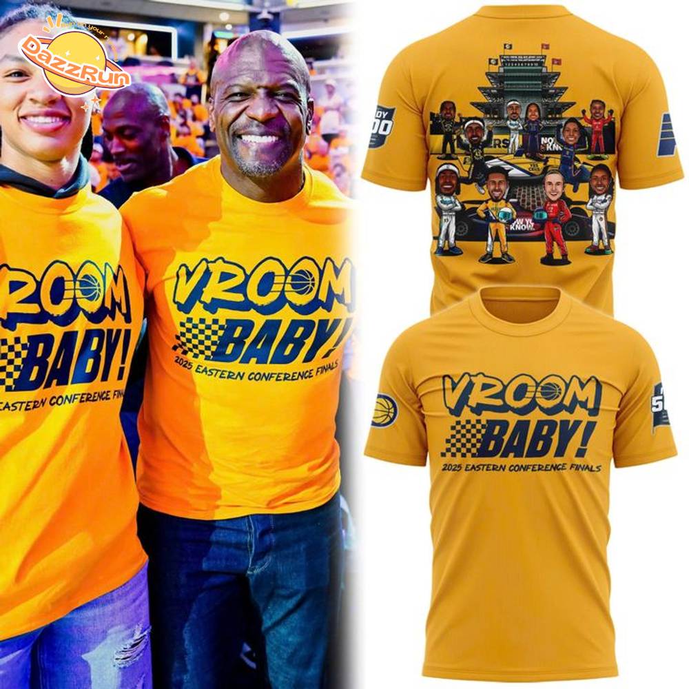 "VROOM BABY" 2025 EASTERN CONFERENCE FINALS T-shirt "VROOM BABY" 2025 EASTERN CONFERENCE FINALS T-shirt