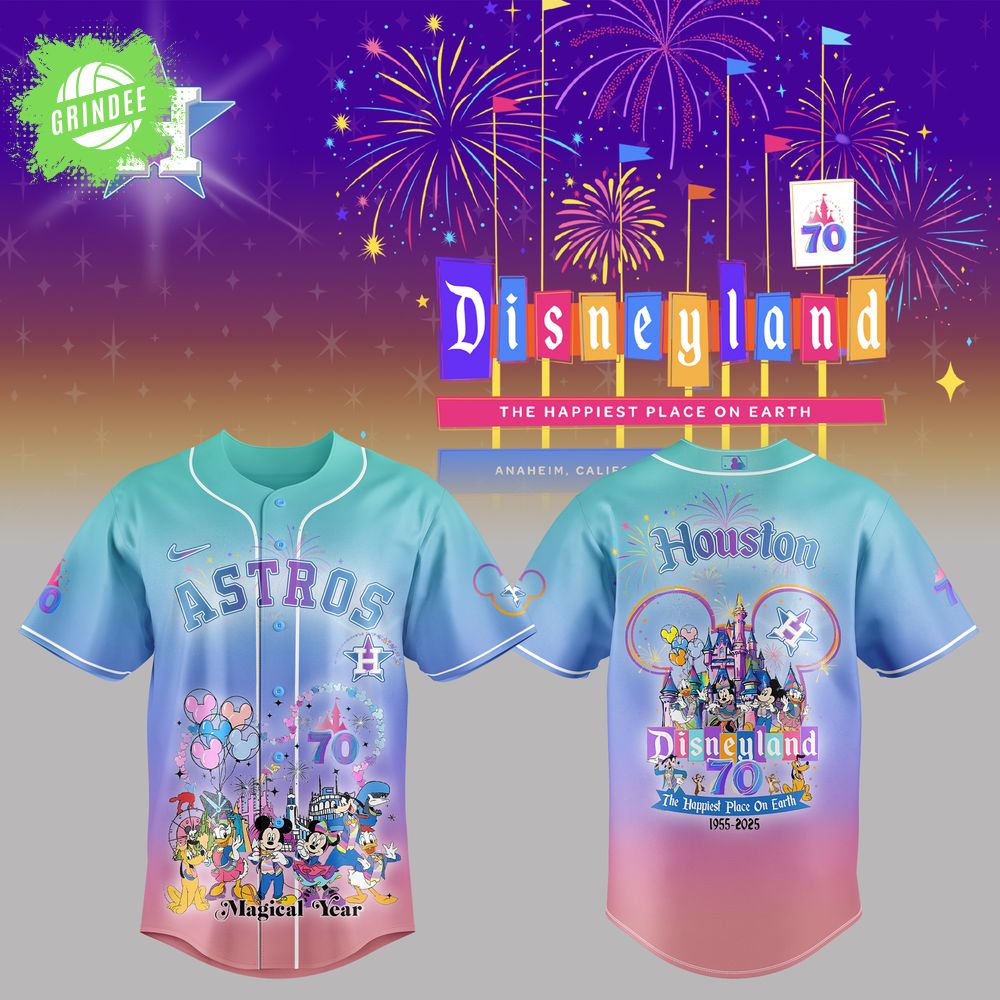 Houston Astros x Celebrating Disneyland’s 70th Exclusive Design Jersey Houston Astros x Celebrating Disneyland’s 70th Exclusive Design Jersey