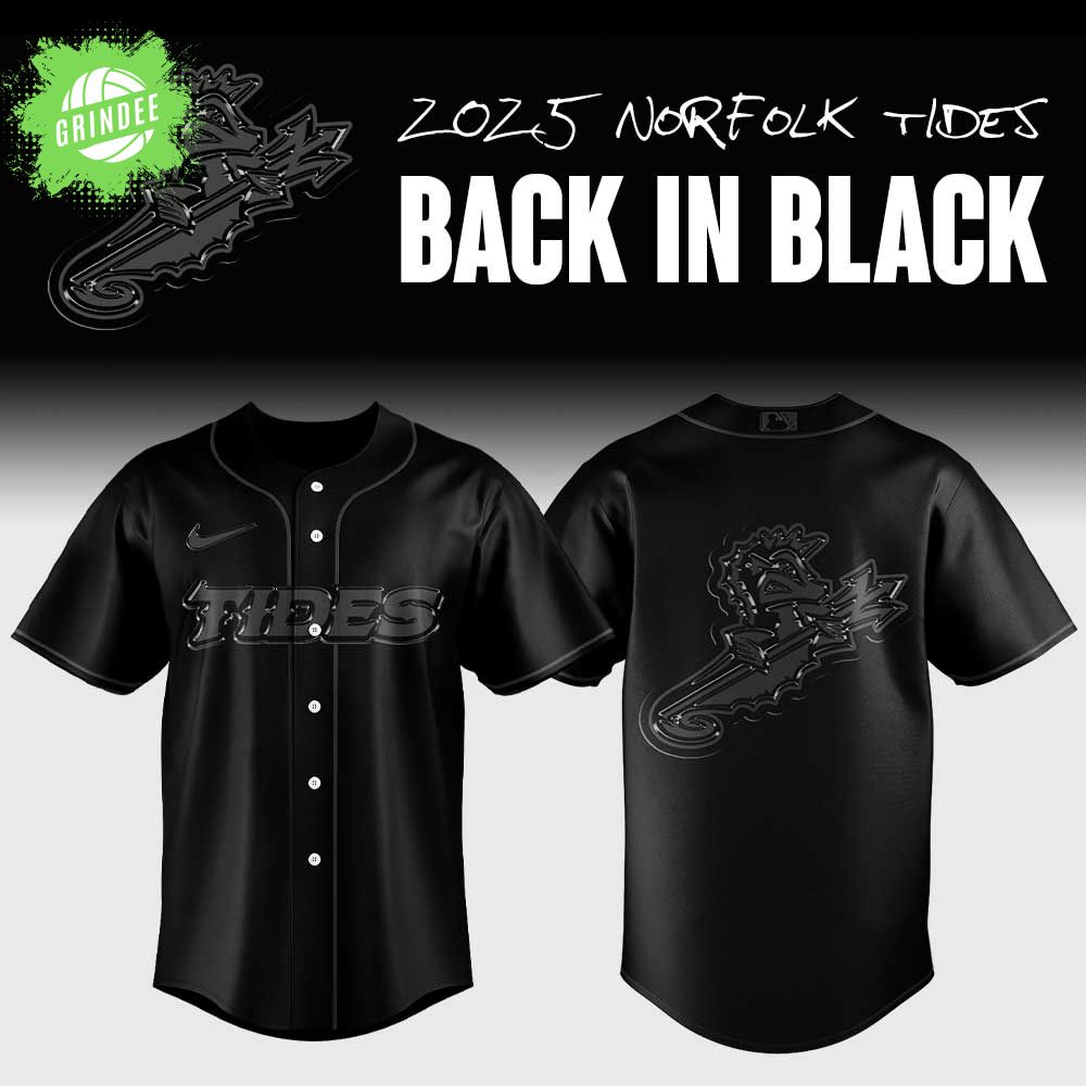 Limited Edition Norfolk Tides Back In Black Jersey Limited Edition Norfolk Tides Back In Black Jersey