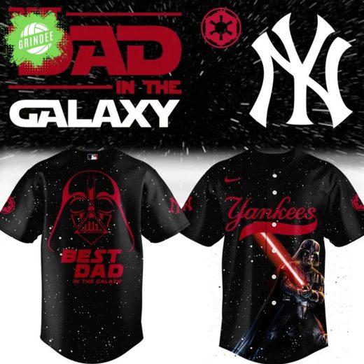 Limited Edition Yankees Best Dad In The Galaxy Baseball Jersey 2025