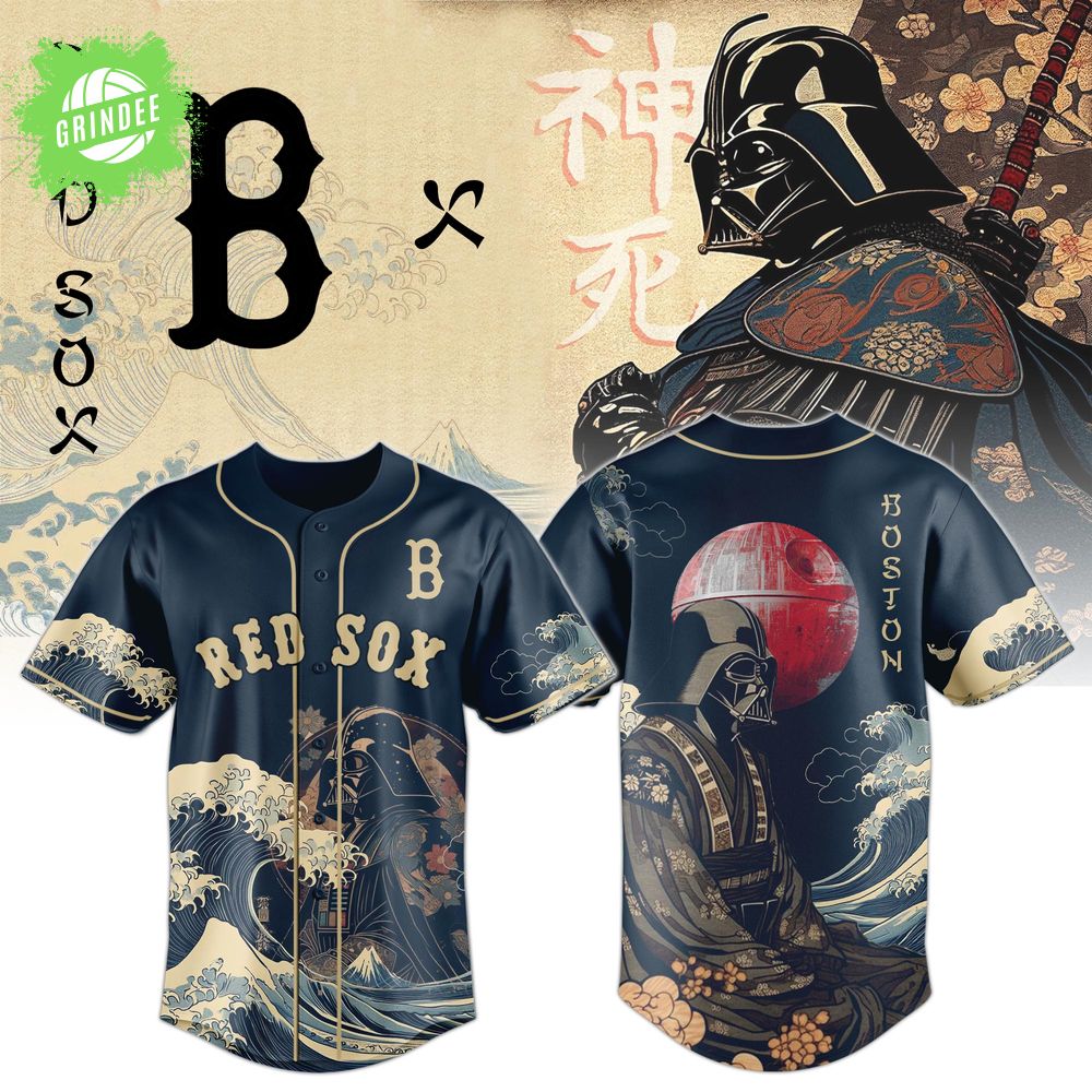 Lord Vader x Red Sox 2025 Japan Edition Jersey Lord Vader x Red Sox 2025 Japan Edition Jersey