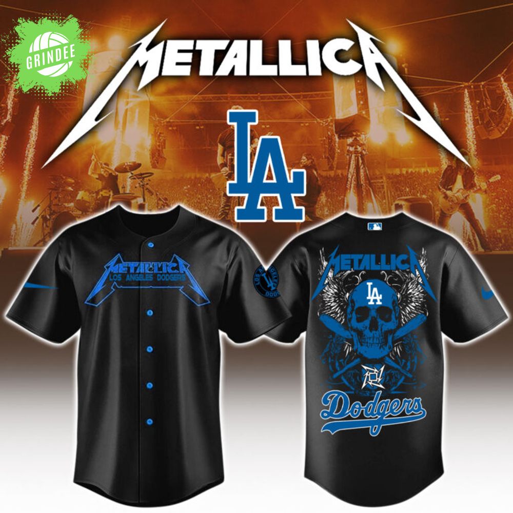 Los Angeles Dodgers x Metallica Limited Edition Jersey 2025 Los Angeles Dodgers x Metallica Limited Edition Jersey 2025