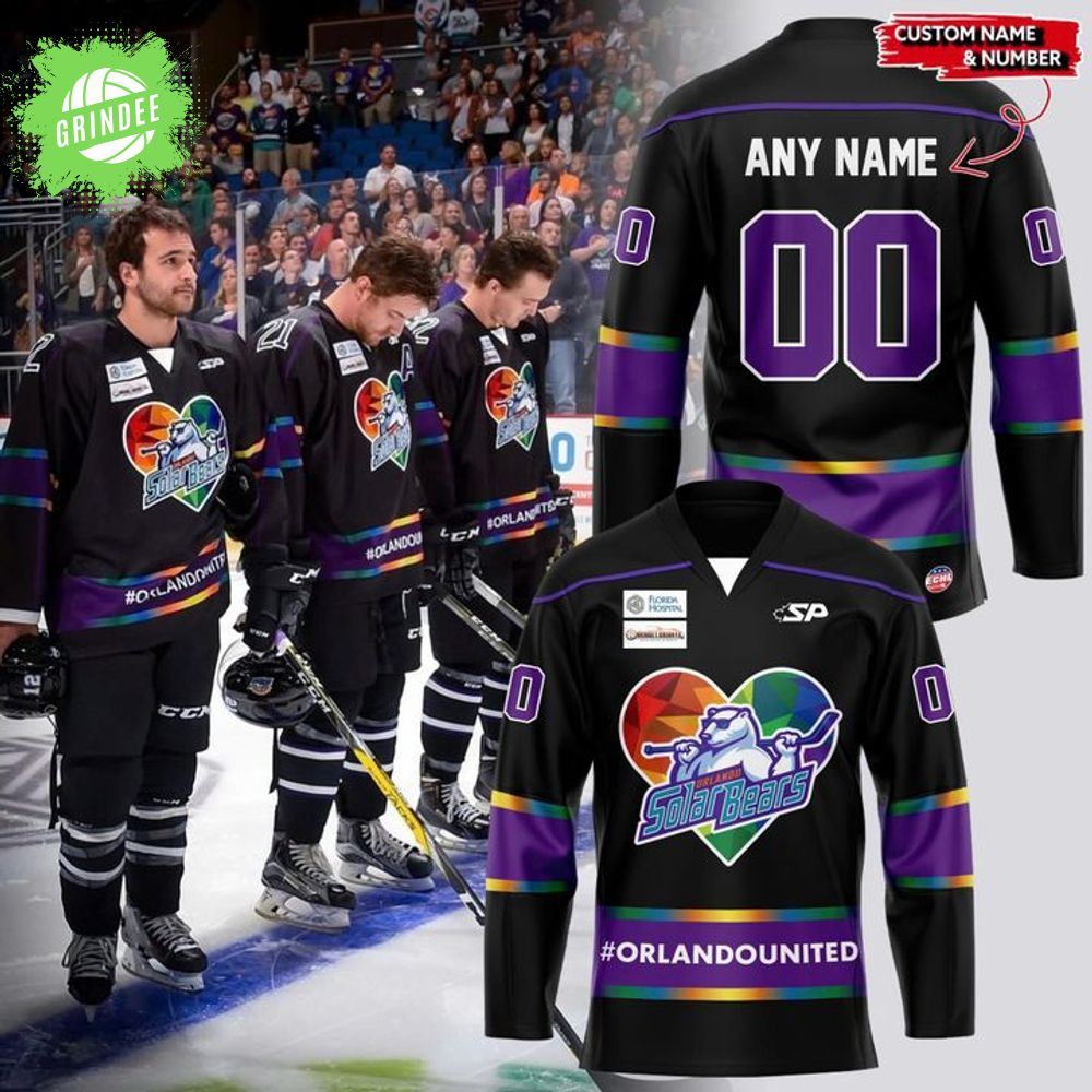 Orlando Solar Bears New Jerseys 2025 Orlando Solar Bears New Jerseys 2025
