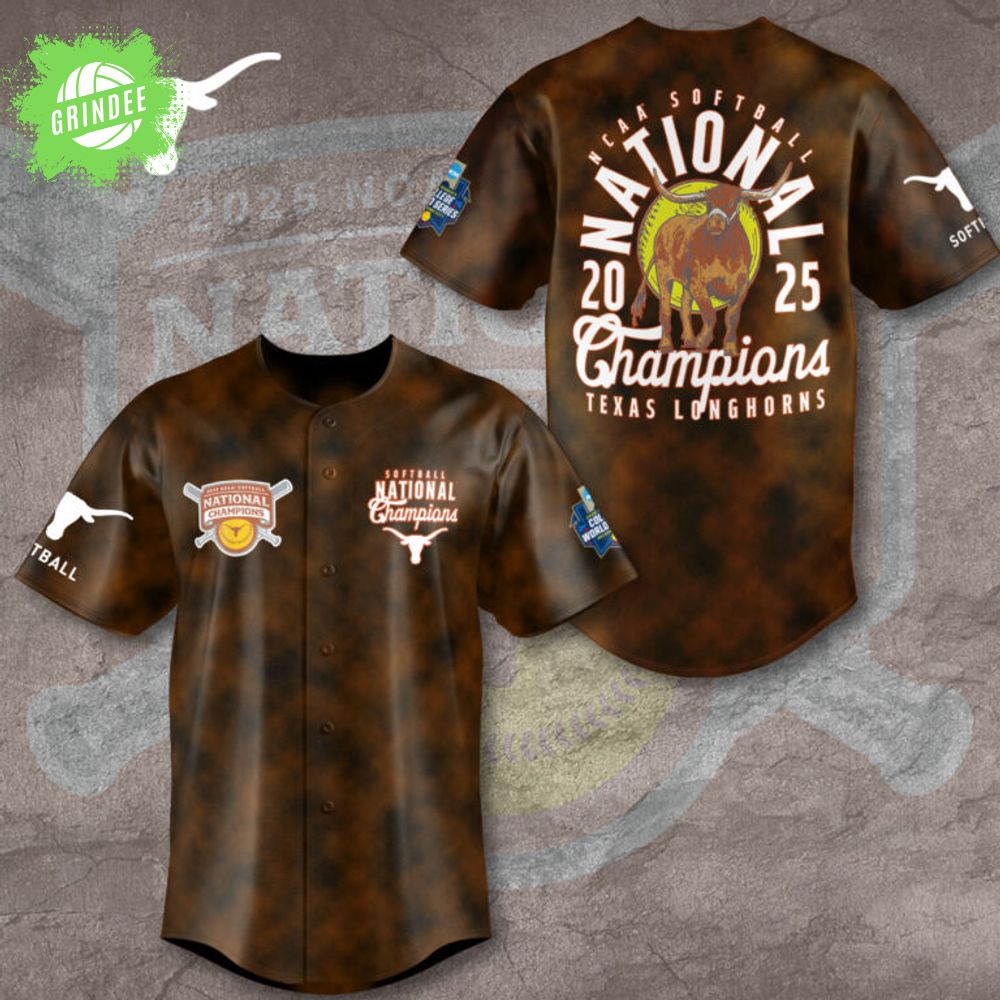 Texas Longhorns Women’s Softball Baseball Jersey Texas Longhorns Women’s Softball Baseball Jersey