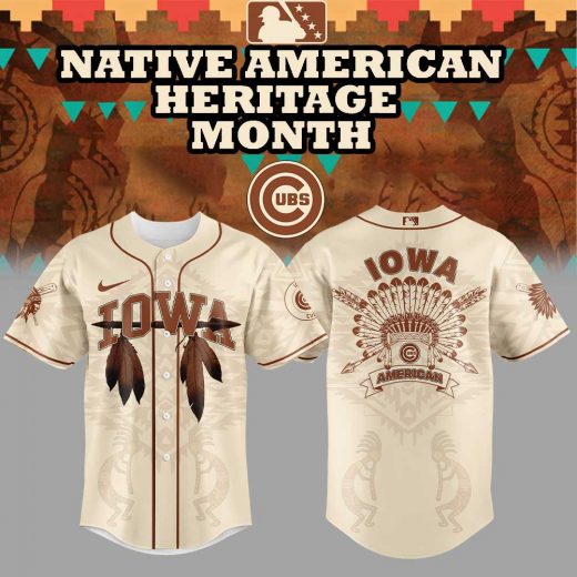 Limited Edition I. Cubs Celebrating Native American Heritage Month Jersey