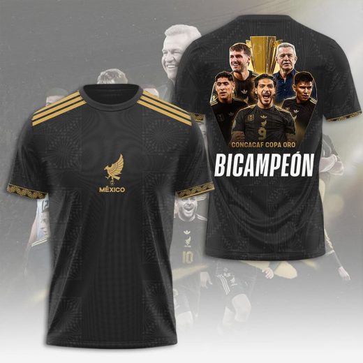 Limited Edition Mexico National Football Team 3D T-Shirt