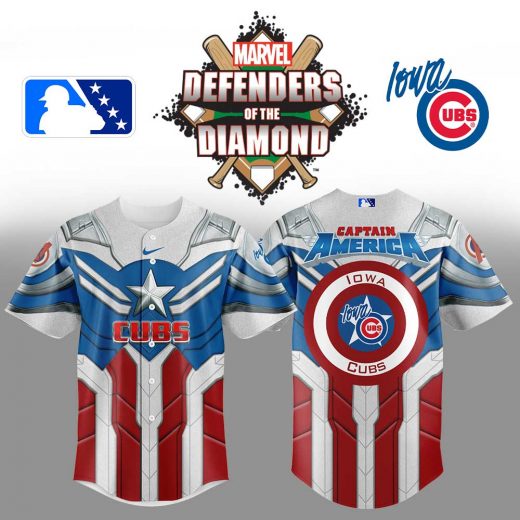 Limited Edition I.Cubs x Captain America Jersey