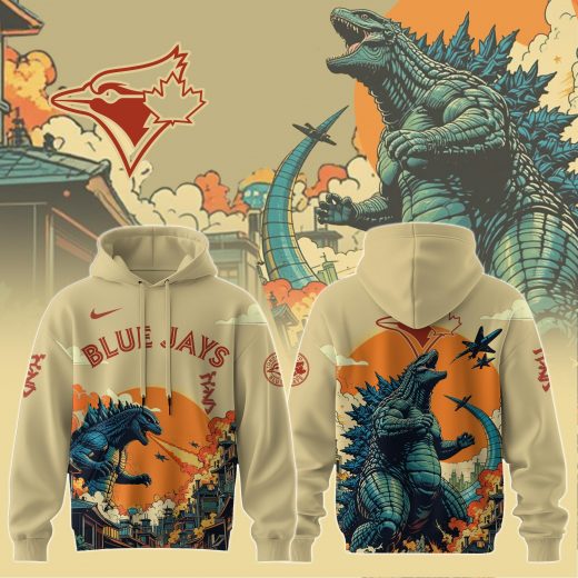 Toronto Blue Jays Special Godzilla Limited Edition Hoodie