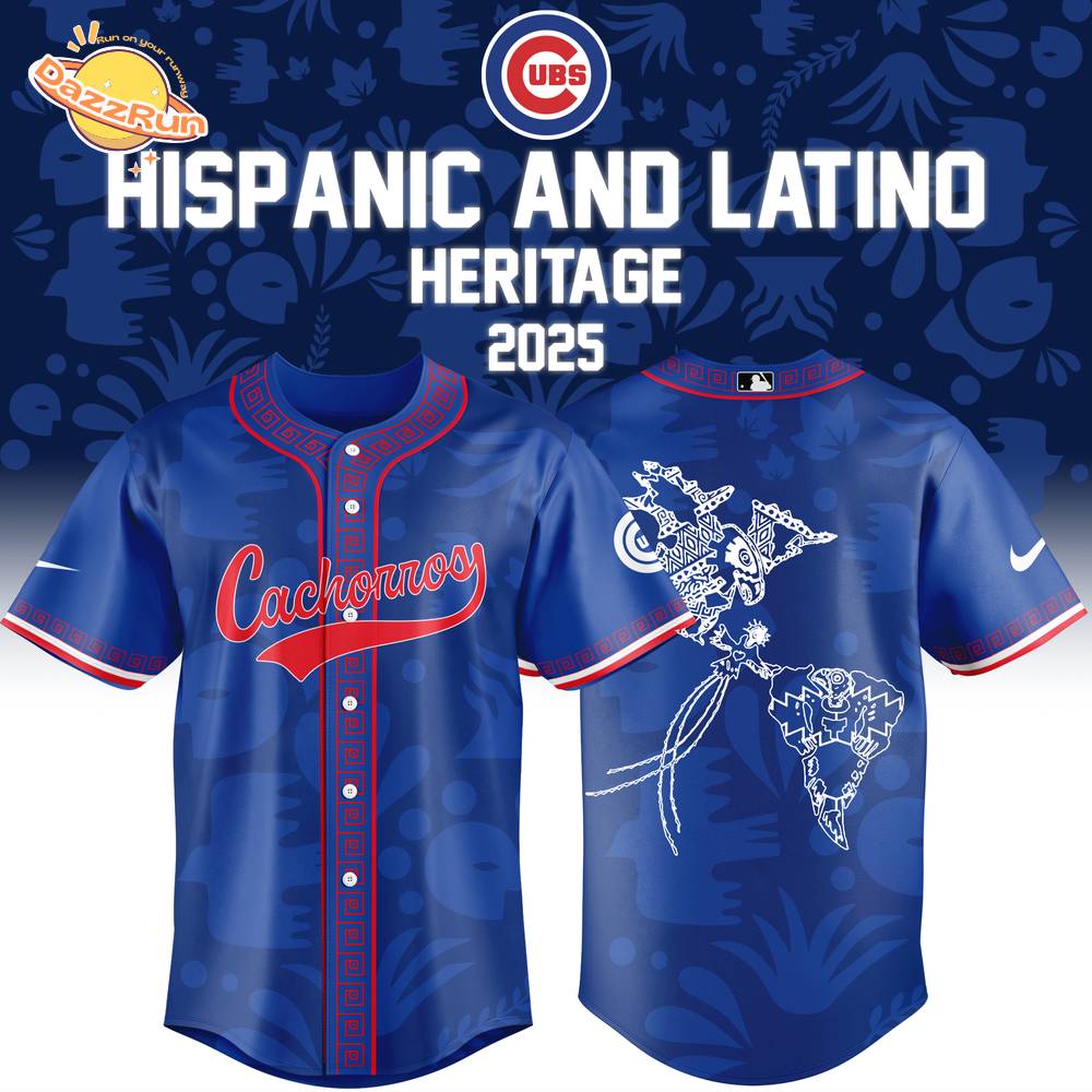 Chicago Cubs x Hispanic and Latino Heritage Baseball Jersey 2025 Chicago Cubs x Hispanic and Latino Heritage Baseball Jersey 2025