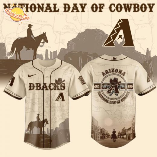 Arizona Diamondbacks MLB x National Day Of Cowboy Special Limited Edition Jersey