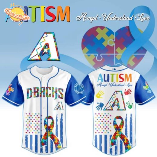 Arizona Diamondbacks × Special Autism Awareness Month Limited Edition Jersey