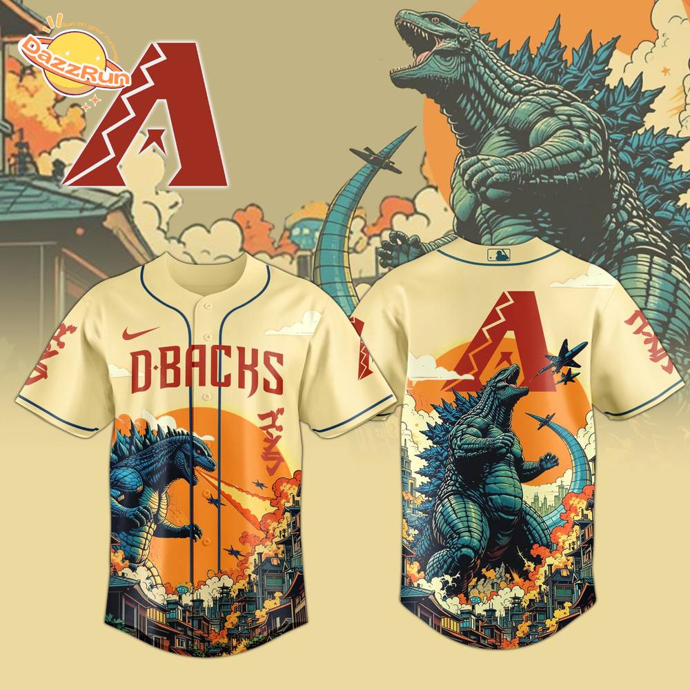 Arizona Diamondbacks Special Godzilla Limited Edition Jersey Arizona Diamondbacks Special Godzilla Limited Edition Jersey