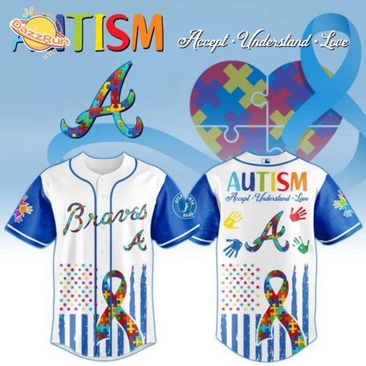 Atlanta Braves × Special Autism Awareness Month Limited Edition Jersey