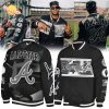Limited Edition A.Braves Peace up, A-Town Down Black Jacket