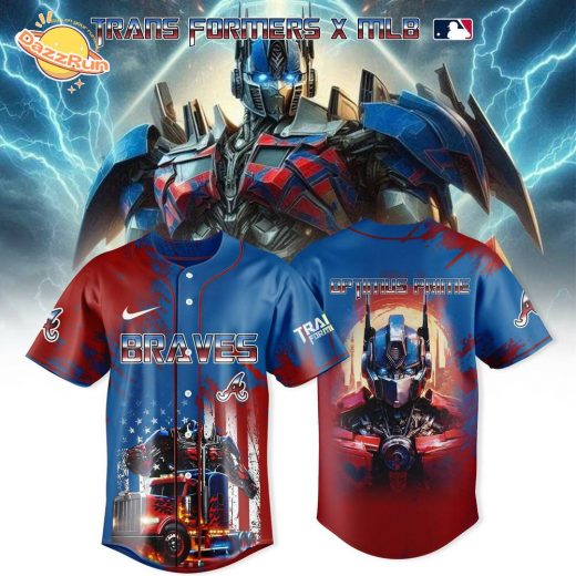 Atlanta Braves x Transformers Jersey