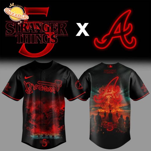 Atlanta Braves x sƃuᴉɥʇ ɹǝƃuɐɹʇs Jersey