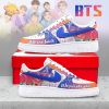 Limited Edition Dodgers Bluey & Bingo Pride AF1 Shoes