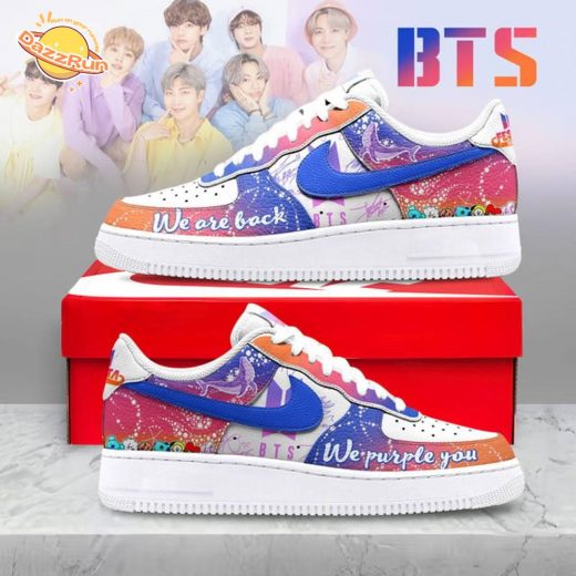 BTS Air Low-Top Sneakers Shoes For Men And Women