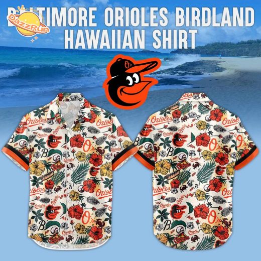 Baltimore Orioles 2025 Birdland Hawaii Shirt