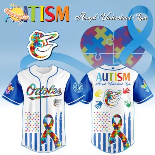 Baltimore Orioles × Special Autism Awareness Month Limited Edition Jersey