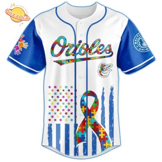Baltimore Orioles × Special Autism Awareness Month Limited Edition Jersey