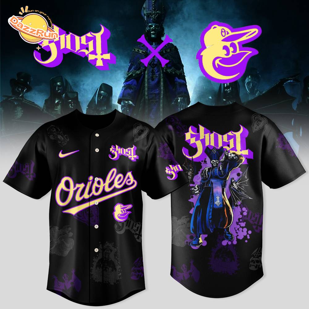 Baltimore Orioles x Ghost Band World Tour 2025 Baltimore Orioles x Ghost Band World Tour 2025